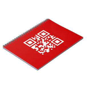 Frohes Neues Jahr! -- QR Code Notizblock