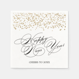 Frohes neues Jahr - Silvesterabend Party Napkins Serviette