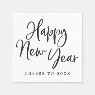 Frohes neues Jahr - Silvesterabend Party Napkins Serviette