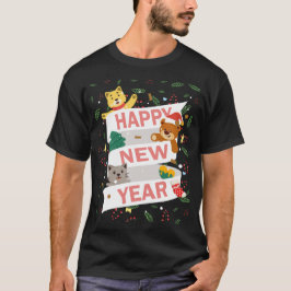 Frohes neues Jahr T-Shirt