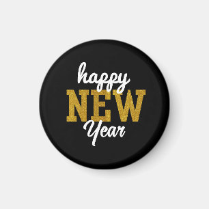 Frohes Neues Jahr T-Shirt Magnet