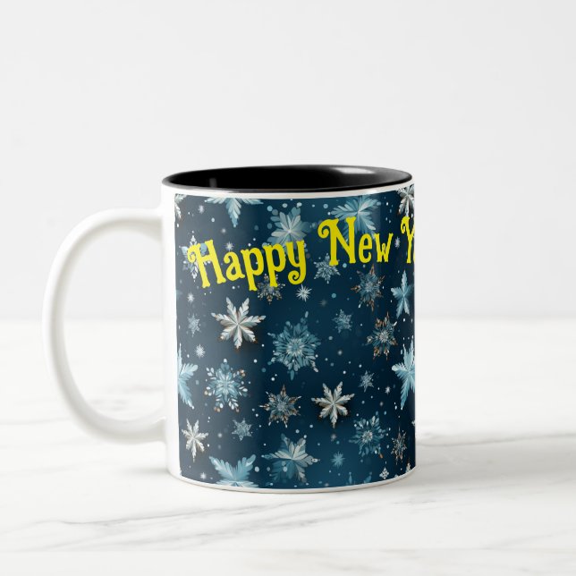Frohes neues Jahr Tasse (Links)