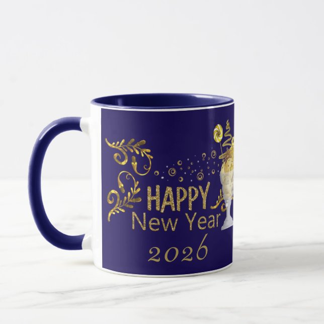 Frohes neues Jahr Tasse (Links)