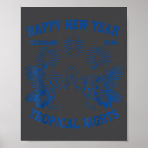 Frohes Neues Jahr Trocal Nights 2026 Feier Poster