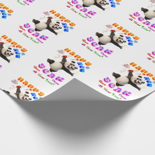Frohes neues Jahr, wenden Sie ein neues Blatt Geschenkpapier