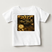 Frohes Neujahr 2027 | Luxus-Feuerwerk in Gold