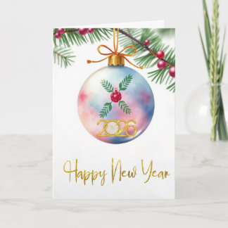 Frohes Neujahr Karte