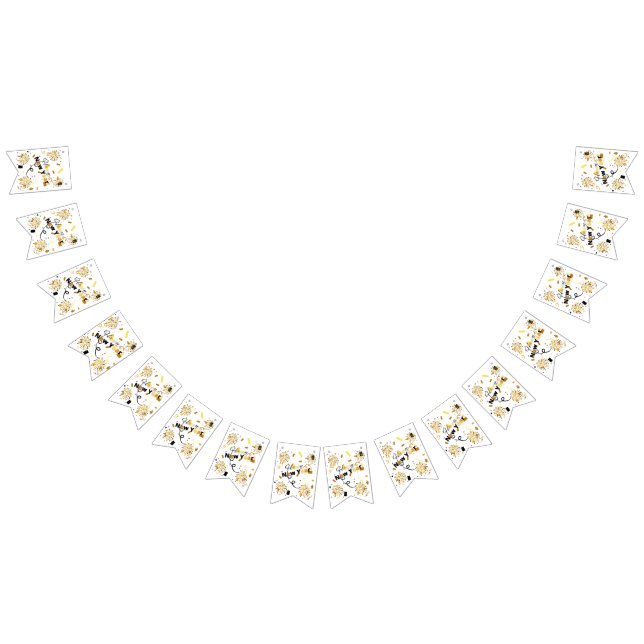 Frohes Neujahrsbanner Wimpelkette (Alle)