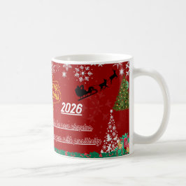 Frohes Neujahrsfeier-Mug Kaffeetasse