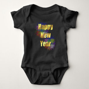 Frohes Neujahrsfest Baby Strampler