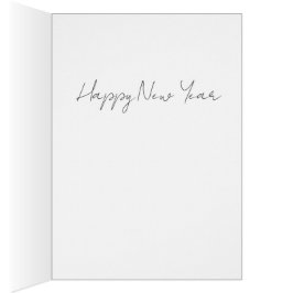 Frohes Neujahrsgrußkarte