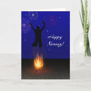 Frohes Norooz Chahar-Shanbeh-Suri Feiertagskarte