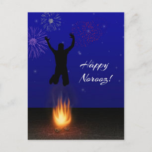 Frohes Norooz Chahar-Shanbeh-Suri Postkarte