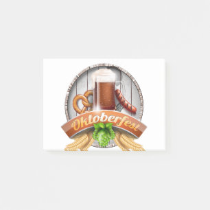 Frohes Oktoberfest Post-it Klebezettel