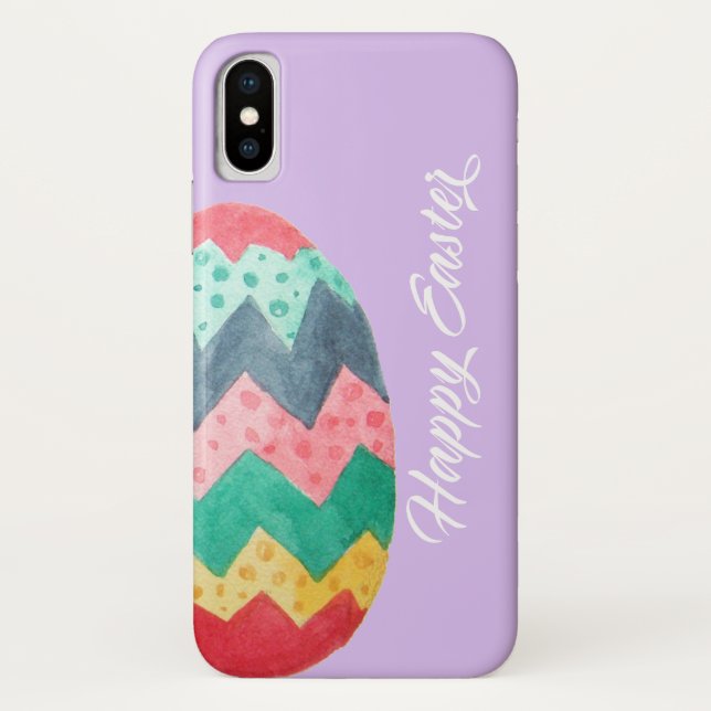 Frohes Osterfrühlingswasser Farbe Eier Case-Mate iPhone Hülle (Rückseite)