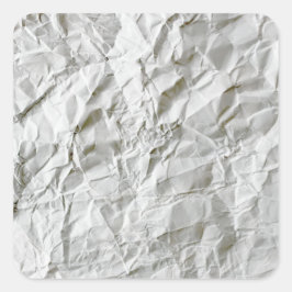 Frohes Papier Quadratischer Aufkleber