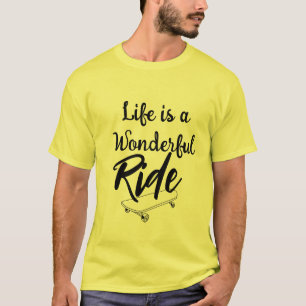 Frohes Schlittschuhlauf Leben ist ein Schönes - Le T-Shirt