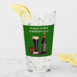 Frohes St. Patrick's Day Bier Glas