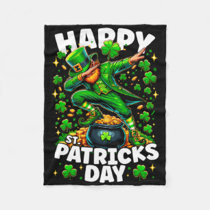 Frohes St. Patrick's Day Kleinkind Jungen Kostüm D Fleecedecke