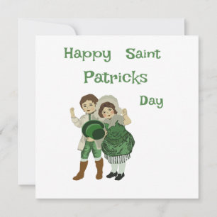 Frohes St. Patrick's Day Postkarte