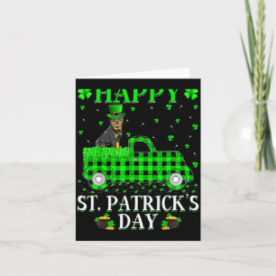 Frohes St Patricks Day Und Shamrock T-Shirt_1 Karte