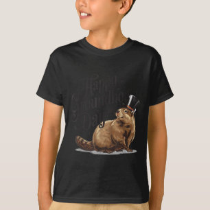 Frohes Tag des Murmeltiers Murmeltier Tierkostüm M T-Shirt