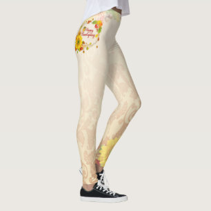 Frohes Thanksgiving 13A Image Options Leggings
