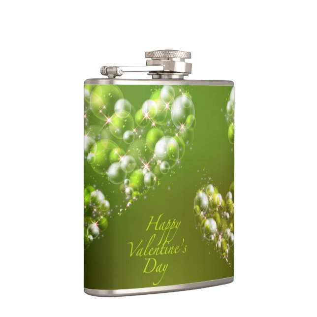 Frohes Valentinstag 19 Wrapped Flask Flachmann (Rechts)