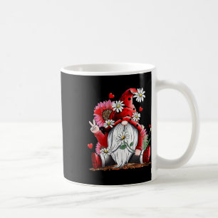 Frohes Valentinstag mit Leopardensonnenblume Kaffeetasse