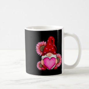 Frohes Valentinstag mit Leopardensonnenblume Kaffeetasse