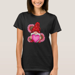 Frohes Valentinstag mit Leopardensonnenblume T-Shirt