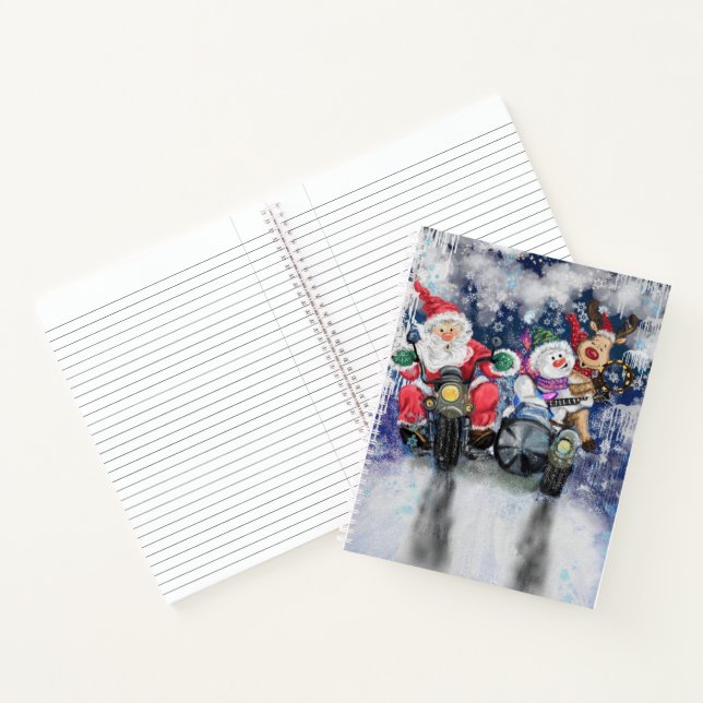 Frohes Weihnachts-Friends-Notebook Notizbuch (Innenseite)