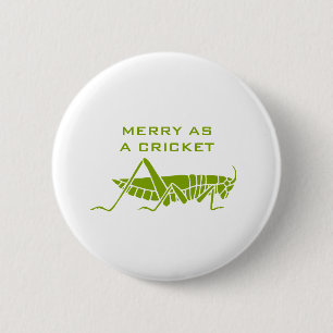 Fröhlich als Cricket Button