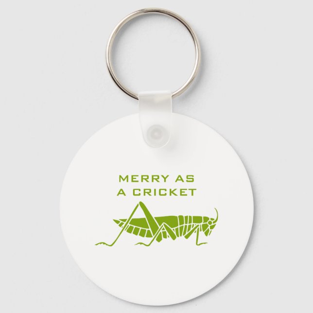 Fröhlich als Cricket Schlüsselanhänger (Vorderseite)