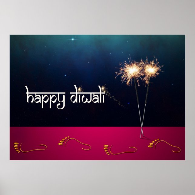 Fröhlich Diwali - Poster (Vorne)