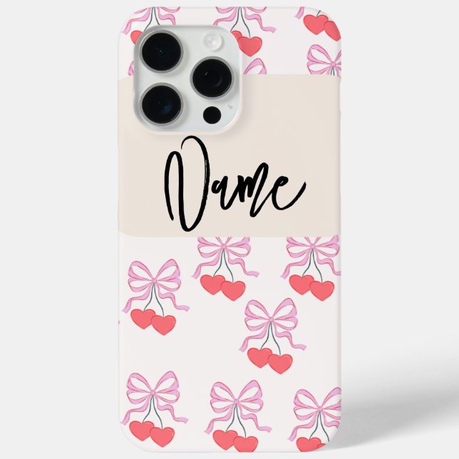 fröhlich farbige Handy-Gehäuse mit Namen Case-Mate iPhone Hülle (Rückseite)