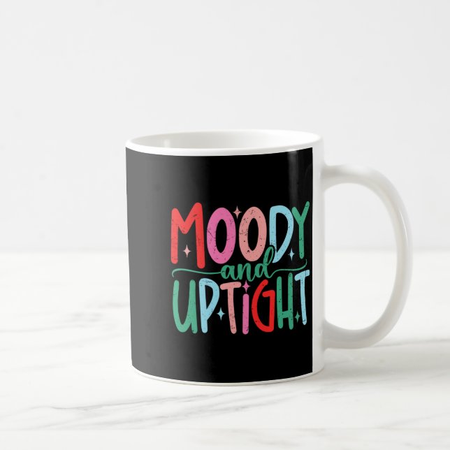 Fröhlich & Hell Moody & Angespannt Matching Co Kaffeetasse (Rechts)