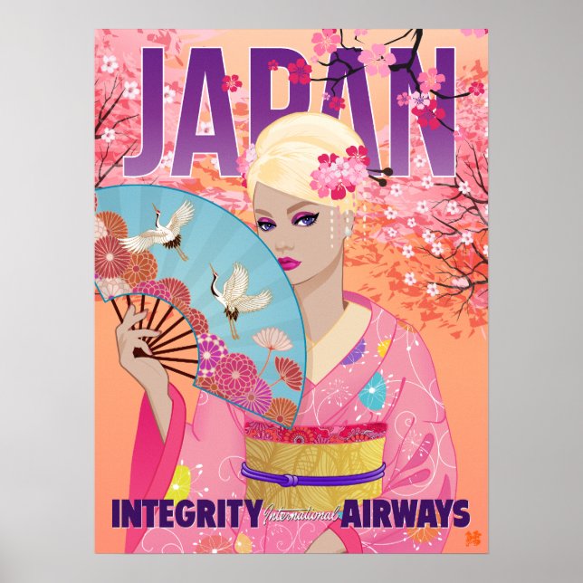 Fröhlich in Japan Poster (Vorne)
