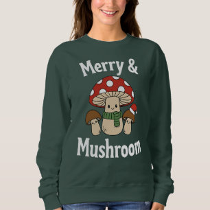 Fröhlich & Pilz, Süße Weihnachtspilze Sweatshirt
