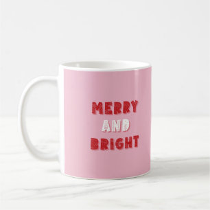 Fröhlich und hell, frohe Weihnachten, Weihnachten, Kaffeetasse