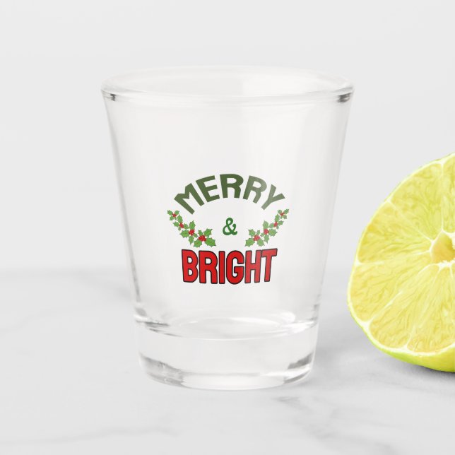 fröhlich und hell schnapsglas (Vorderseite)