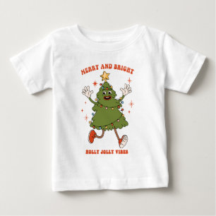 Fröhlich und hell - Tanzweihnachtsfeiertag Baby T-shirt