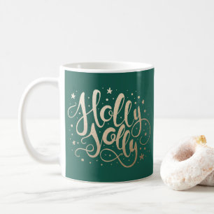 Fröhlich und lustig Weihnachtstasse Kaffeetasse
