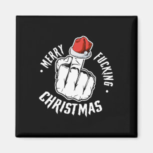 Fröhlich Weihnachten unpassende Männer Erwachsener Magnet