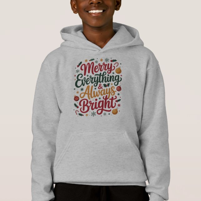 Fröhliche Alles & Immer Hell Hoodie (Vorderseite)