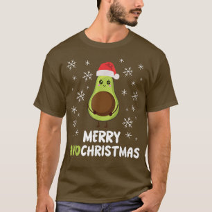 fröhliche Avo Weihnachten Frohe Weihnachten Avocad T-Shirt