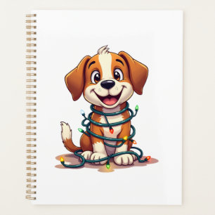 Fröhliche Beagle Lichter Planer