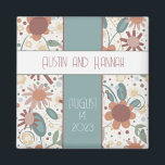 Fröhliche Blume Spaß Inspirivity Wedding Magnete Magnet<br><div class="desc">Diese lustigen Hochzeitsmagnete zeichnen sich durch fröhliche und farbenfrohe Blume aus. Ideal für Gastgeschenke Hochzeiten oder Save the Date Erinnerungen. Das hübsche Design hat einen skurrilen Look, der sich perfekt für die Hochzeitszeit im Frühjahr oder Sommer eignet. Finden Sie passende Artikel in der Inspirivity Collection "Cheerful Blume". Vergessen Sie nicht,...</div>