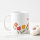 Fröhliche Blüten am Muttertag Kaffeetasse (Mit Donut)