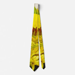 Fröhliche Bouquet Painterly Neck Tie Krawatte